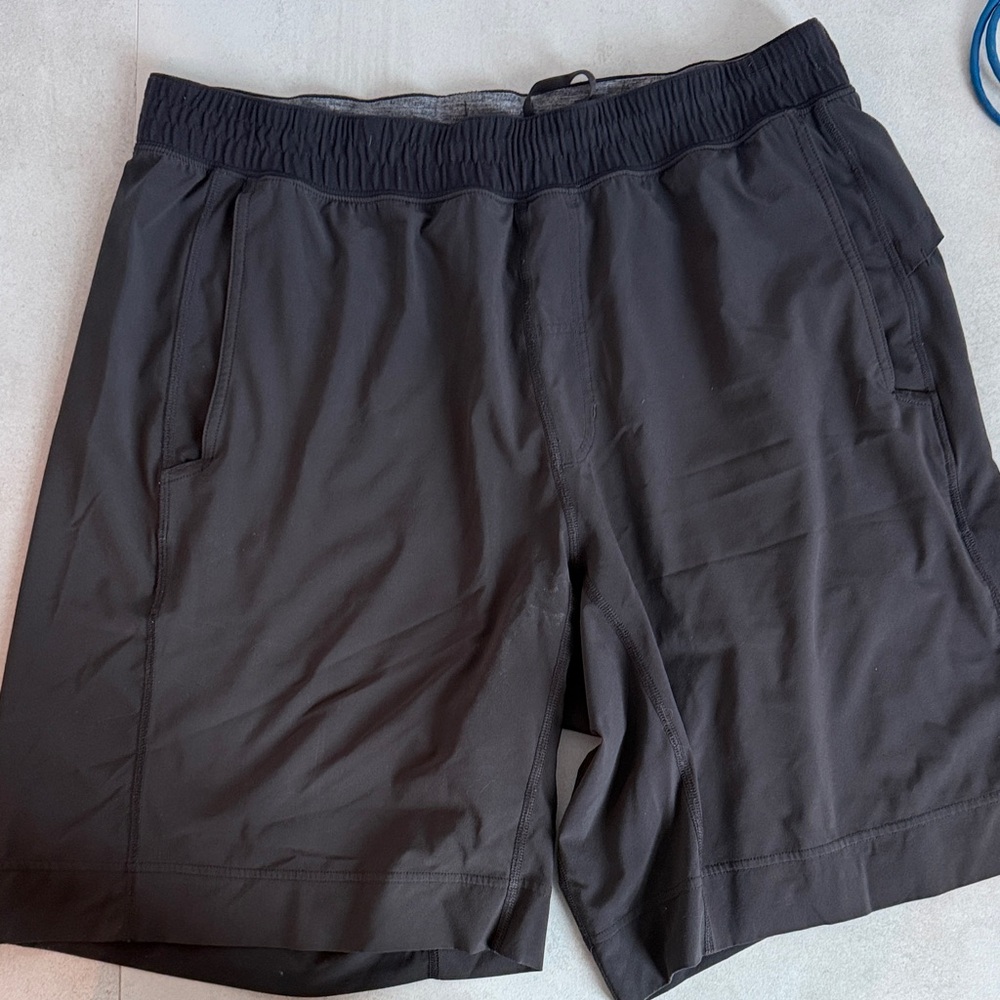 lululemon athletica Men's Dark Gray Athletic Shorts